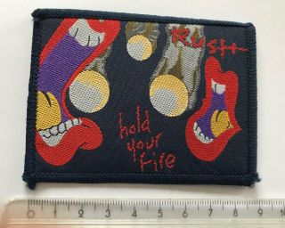 Rush / Geddy Lee Sew On Patch 3 From 1990s £0.  99 Post Worldwide