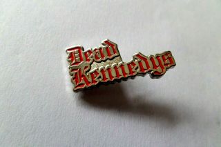 Dead Kennedys Red/silver Punk Metal Badge Punk Hardcore Jello Biafra