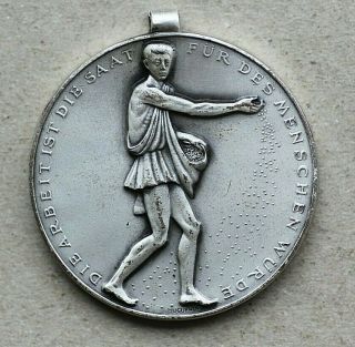 1957 Switzerland Shooting Medal,  Aargau,  Sbr,  R60a,  40mm