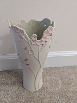 Lenox Pink Cherry Blossom Medium Vase