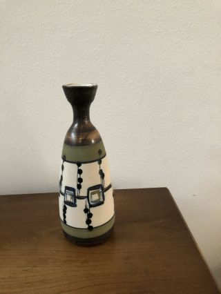 Vintage Hand Painted Harsa Israel Vase