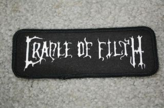 Cradle Of Filth Metal Rock Patch (sp1014)