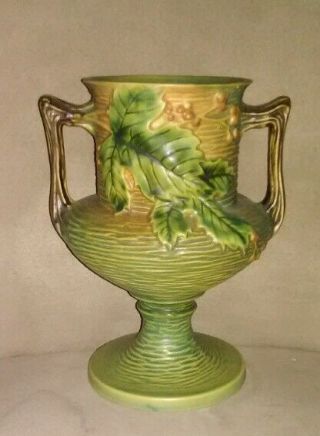 Vintage Roseville Pottery Bushberry Vase 157 - 8