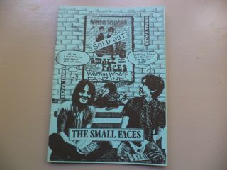 Small Faces Wapping Wharf Fanzine Issue 4 Mod Marriott Lane