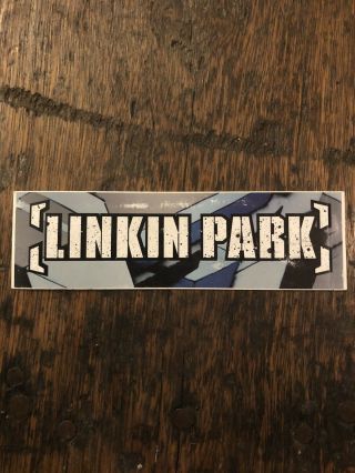 Rare 2003 Linkin Park Meteora Promo Sticker