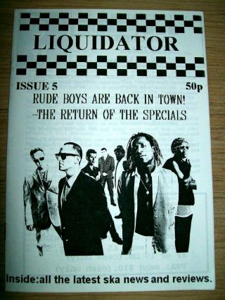 Liquidator Issue 5 Skazine Rude Boy Two - Tone The Specials