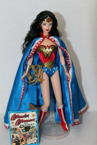 Barbie Mattel 1999 Dc Comic Wonder Woman Hero Doll