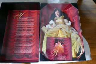 Beauty And The Beast Barbie 2000 Belle From Broadway Nyc Limited Edition