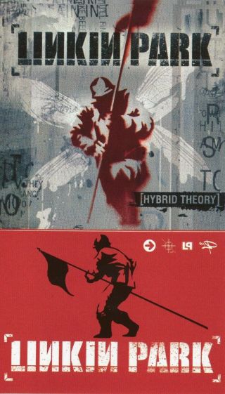 Linkin Park 2000 Hybrid Theory Promo Sticker Card