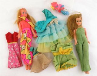 1970 Mattel Rock Flower Barbie & Topper 