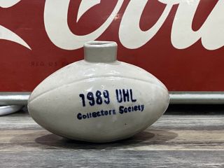 Uhl Pottery Collector’s Society 1989 Football Commemorative Very Limited Edition