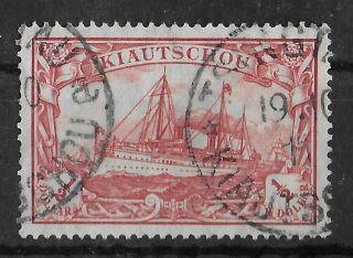 Kiautschou German Colonies 1919 1/2 D Michel 34ia Cv €80