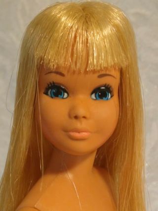 Vintage Barbie Sister Skipper Blonde Sun Set Malibu 1069 Japan 1960s