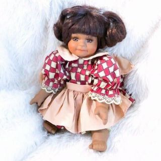 33geppeddo Vintage African American Doll In