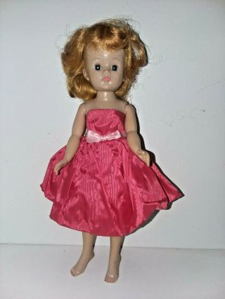 Vintage Vogue Jill Doll,  With Tagged Dress