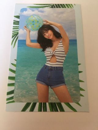Twice Summer Nights Message Momo Photocard Photo Card