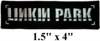 Vintage 2005 Linkin Park Meteora Chester Embroidered Iron - On Patch 1.  5 " X 4 "