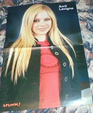 Estonian Spunk Avril Lavigne Centerfold Poster 2