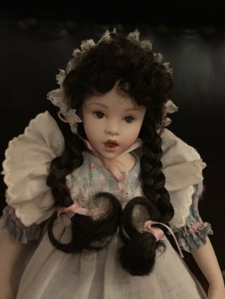 Franklin,  Heirloom 1988,  Mar Mary Quite Contrary 16”t Porcelain Handcrafted