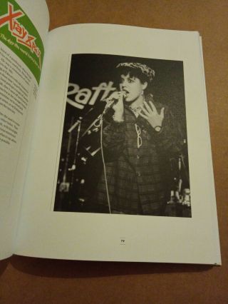 DAYGLO Book.  Poly Styrene.  Special Edition.  X - RAY SPEX 3