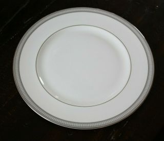 Waterford Carina Platinum Dinner Plates Set Of Four 10.  75 " Made In England Nwt