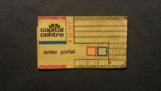 Bad Company Concert Ticket Stub 6/27/1979 Landover,  Md