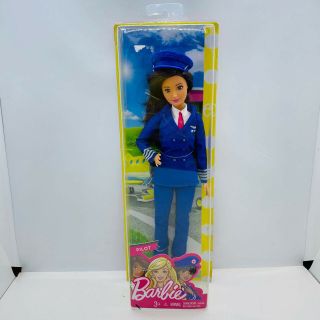 Barbie Careers Pilot Doll You Can Be Anything Brunette 2017 Mattel