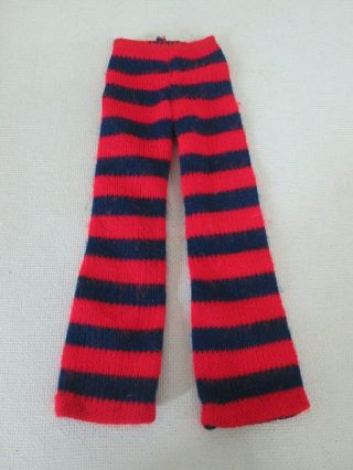 Vintage Barbie: Francie Striped Types Red & Blue Stripe Pants