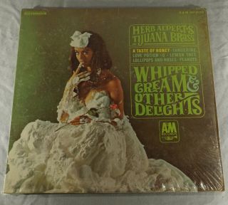 Vintage Herb Alperts Tijuana Brass Whipped Cream 33 1/3rpm Record Album
