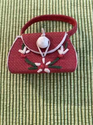 Vintage Vogue Jill Straw Handbag
