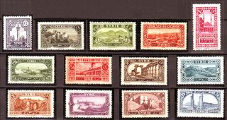 Syria,  Syrie,  Syrien,  1925,  1st Views.  Complete Set,  Mnh