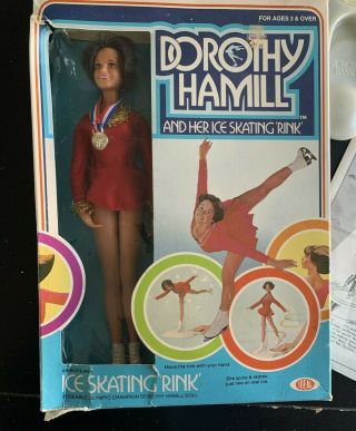 Vintage Dorothy Hamill Ice Skating Doll - Ideal Brand 1977