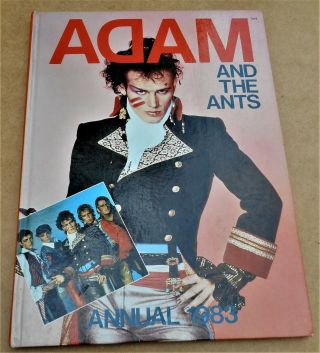 Adam & The Ants Annual 1983 Stafford Pemberton Punk Wave Vg