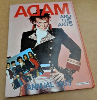 Adam & The Ants Annual 1983 Stafford Pemberton Punk Wave VG 2