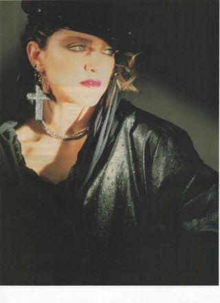 Madonna - 1986 A4 Mini Poster Advert 1980s