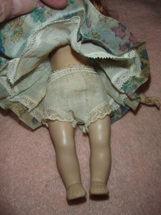 Vtg Muffie Doll FAVORITE FASHIONS Organdy Dress & Panty 1950s 3