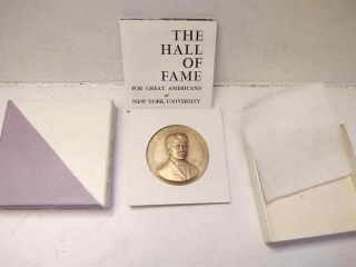 Edward A.  Macdowell Nyu Hall Of Fame For Great Americans Bronze Medal,  Maco