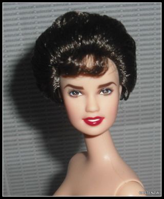 Nude Barbie Grease Dance Off Brunette Stockard Channing As Rizzo Doll For Ooak