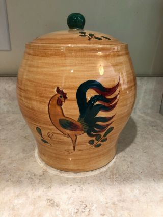 Vintage Pennsbury Pottery Rooster Cookie Jar