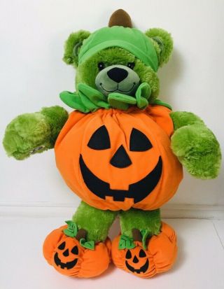 Build A Bear Costume Outfit Pumpkin Jack O Lantern Halloween Only