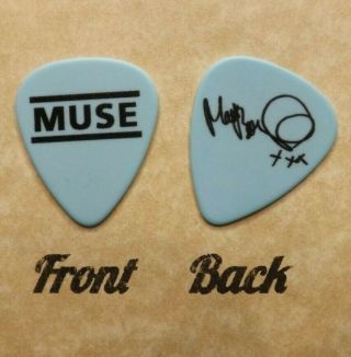 Muse Band Signature Logo Guitar Pick (matt Bellamy) - (w2)