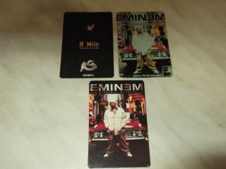Eminem / 2003 Calendar Cards From Thailand / X3 /