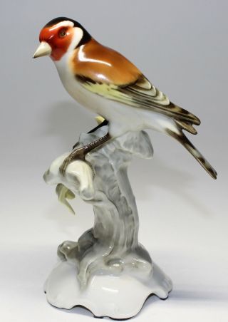 Hutschenreuther Bird Figurine By K.  Tutter
