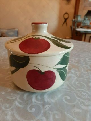 Watt Pottery Apple Grease Jar