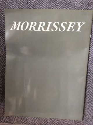 Morrissey Kill Uncle Tour Programme with Harvey Keitel cover 3