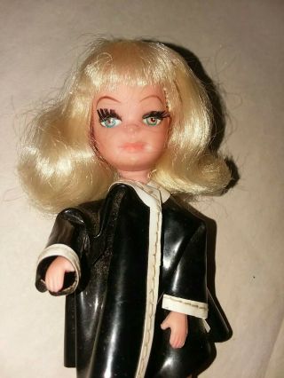 Vintage Tiny Teen Mini Doll 5 " Shower Time 1967 Uneeda U.  D.  Co.