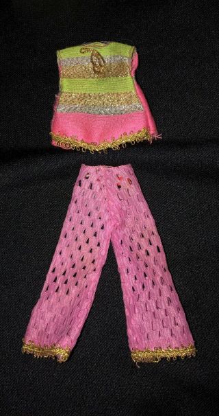 Vintage 1970s Topper Dawn Hard To Find " Party Pants " 8126 Outfit