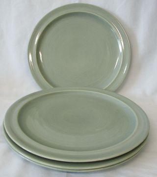 Red Wing Village Green Dinner Plate,  Set Of 4