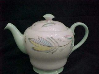Shelley (england) Fabulous Art Deco Footed Tea Pot - -