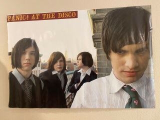 Panic At The Disco Og Band Members Poster 23x34.  Brendon Urie.  Ryan Ross.